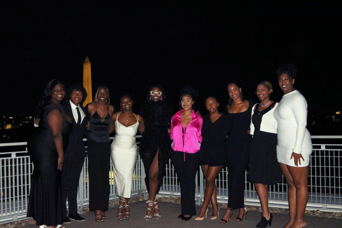 Members of the new Black Student Union executive board at the State of the Union Gala