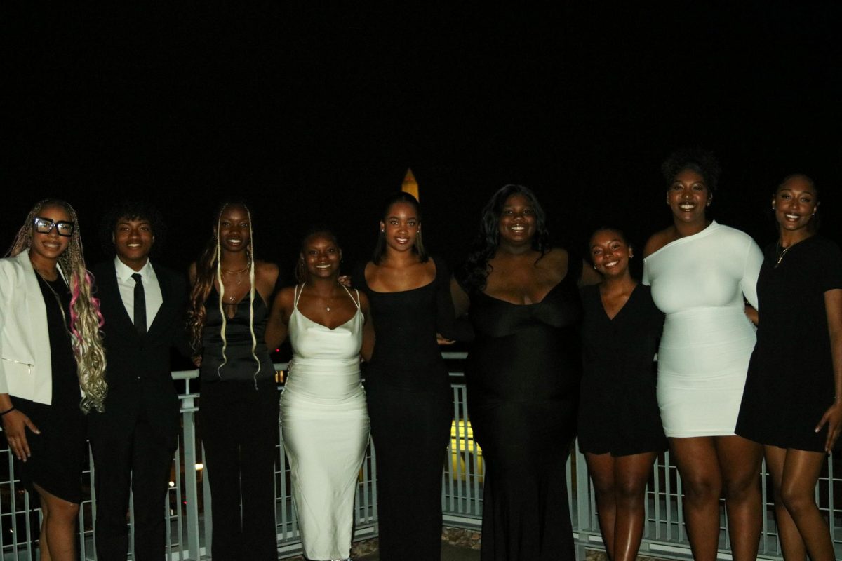 Members+of+the+new+Black+Student+Union+executive+board+at+the+State+of+the+Union+Gala