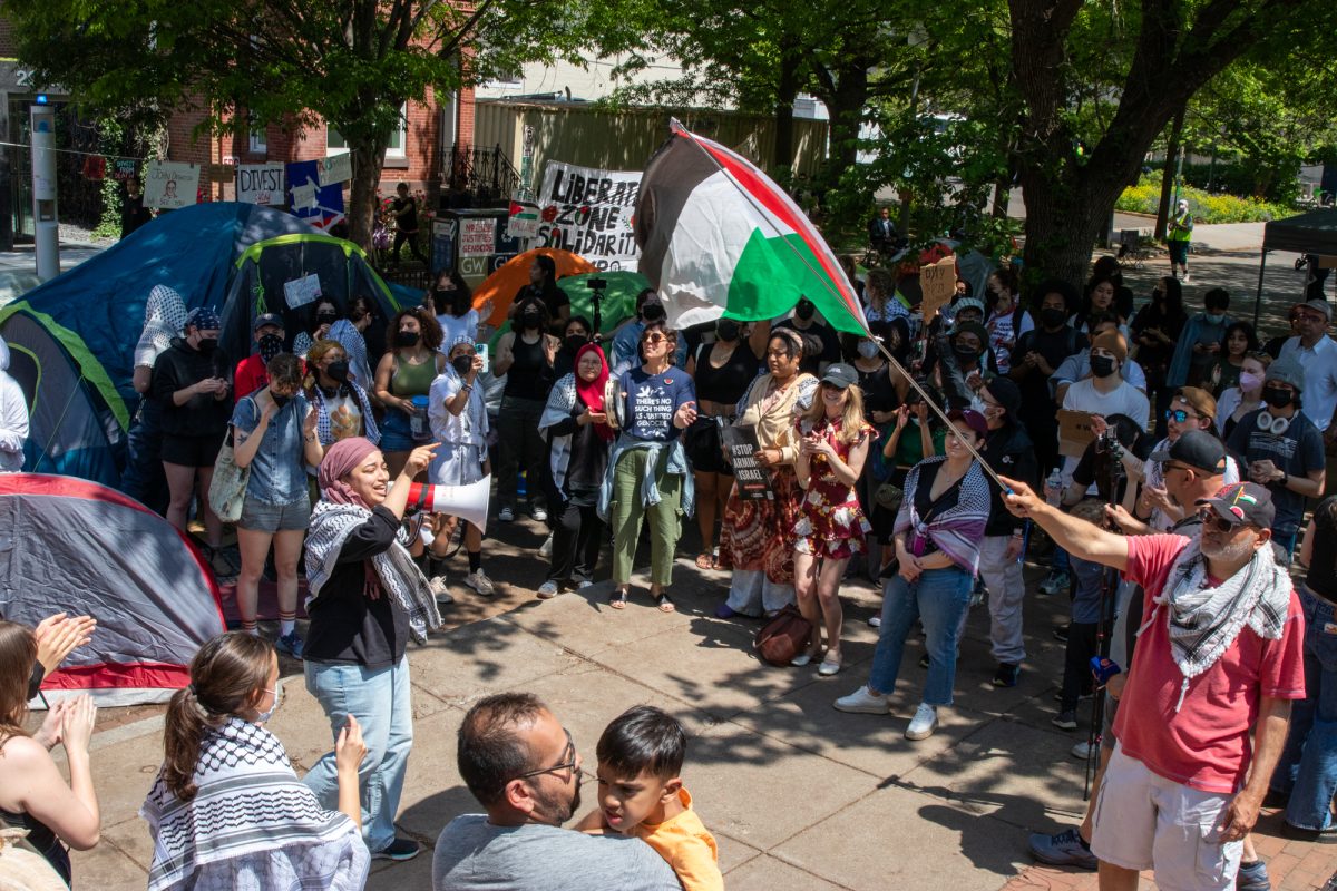 Live coverage: Pro-Palestinian encampment reaches day four of protest