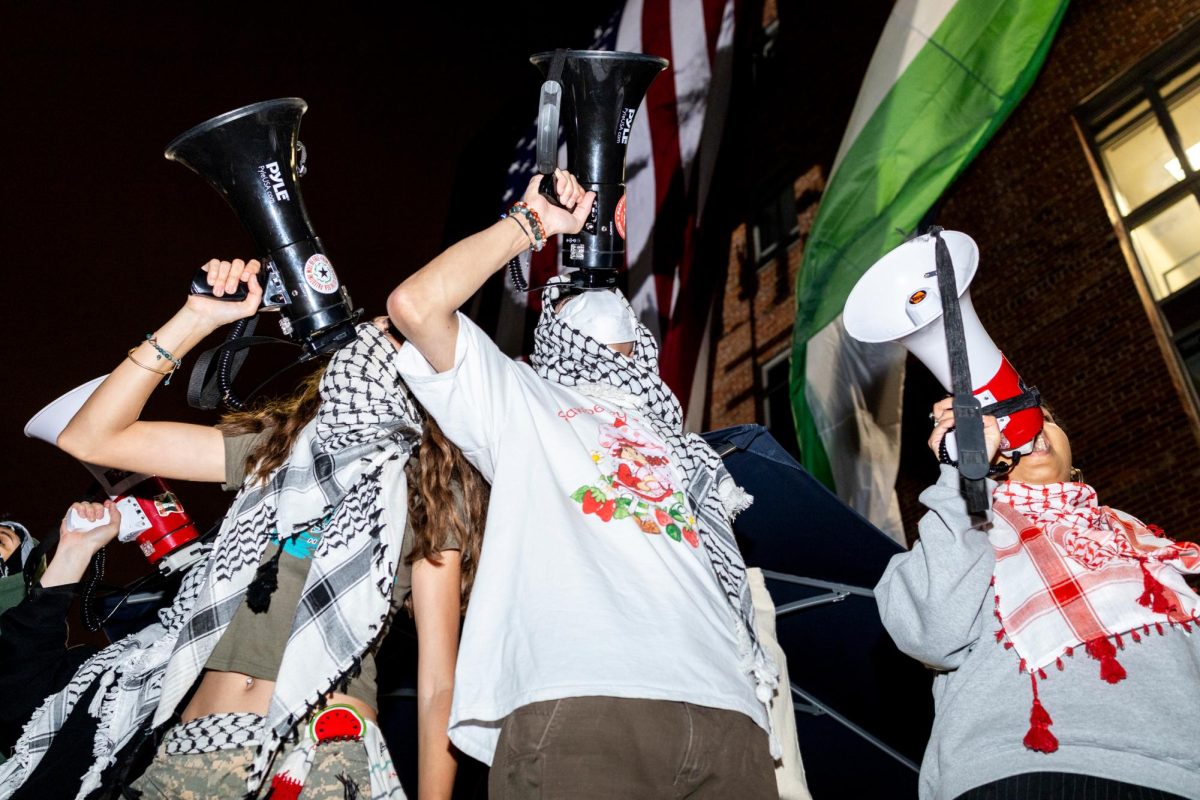 Live coverage: Palestinian flag re-hoisted in U-Yard as encampment nears end of day nine
