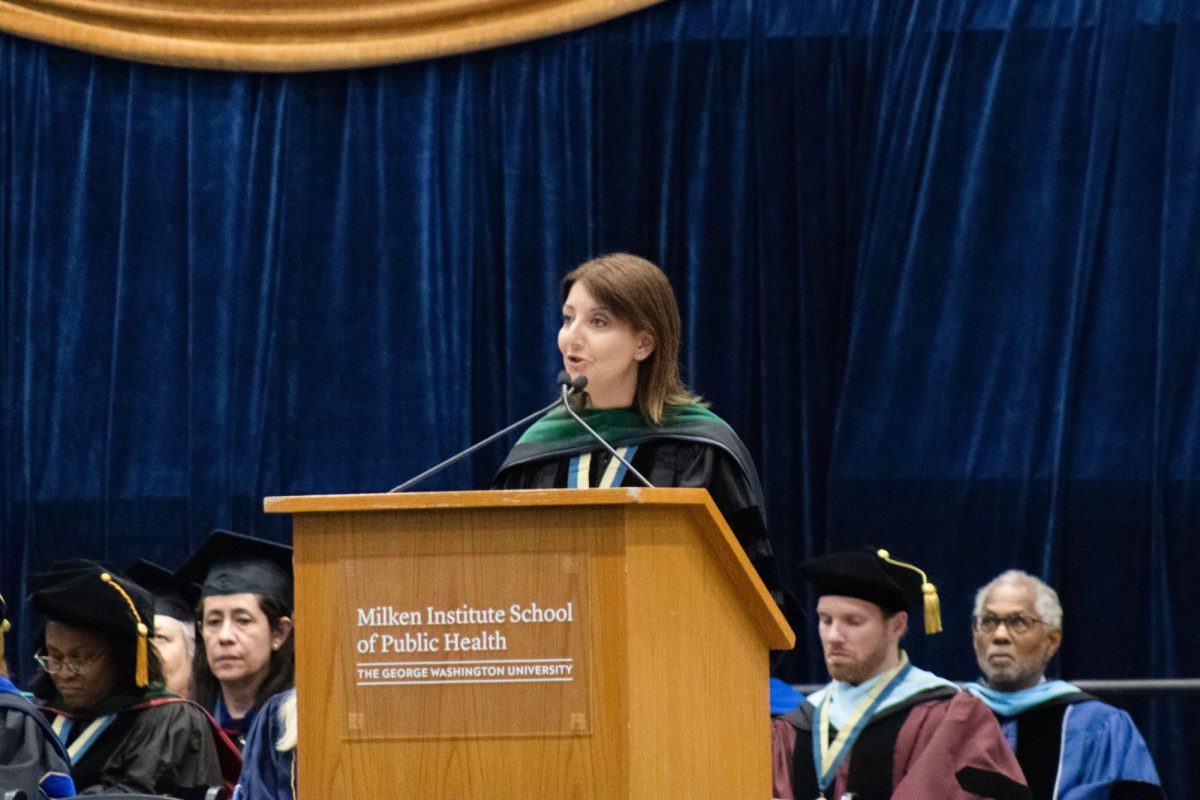 CDC Director Mandy K. Cohen speaks to the Milken Graduates