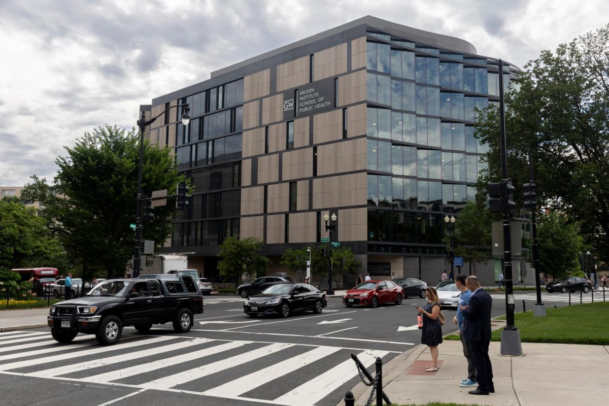 The Milken Institute School of Public Health located on New Hampshire Avenue