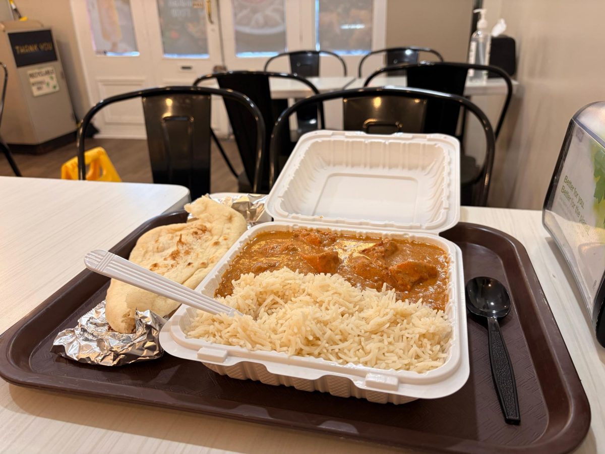 Masala Street Eatery’s tikka masala.