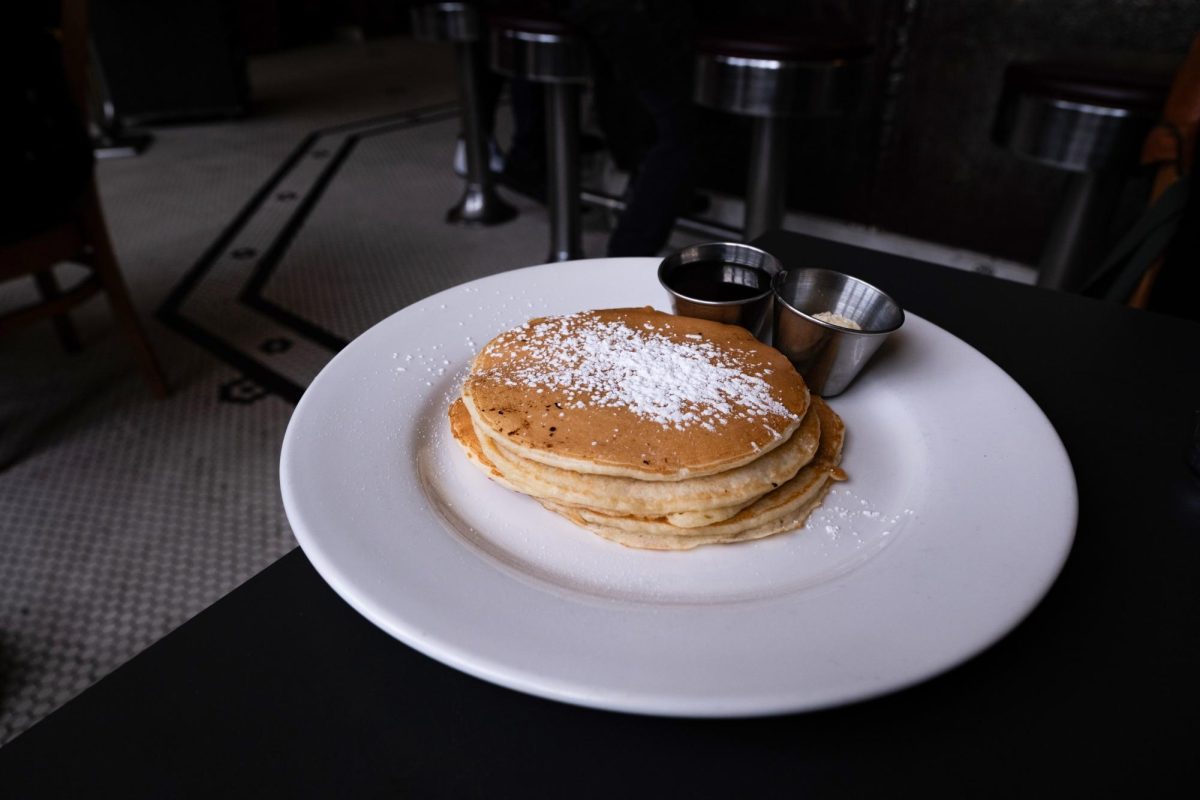 The DINER's buttermilk pancakes.