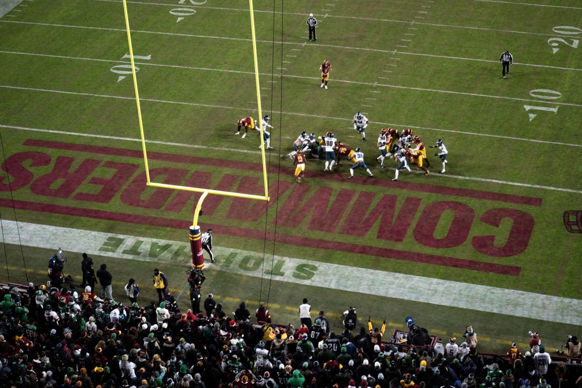 The Washignton Commanders play the Philadelphia Eagles in December. 