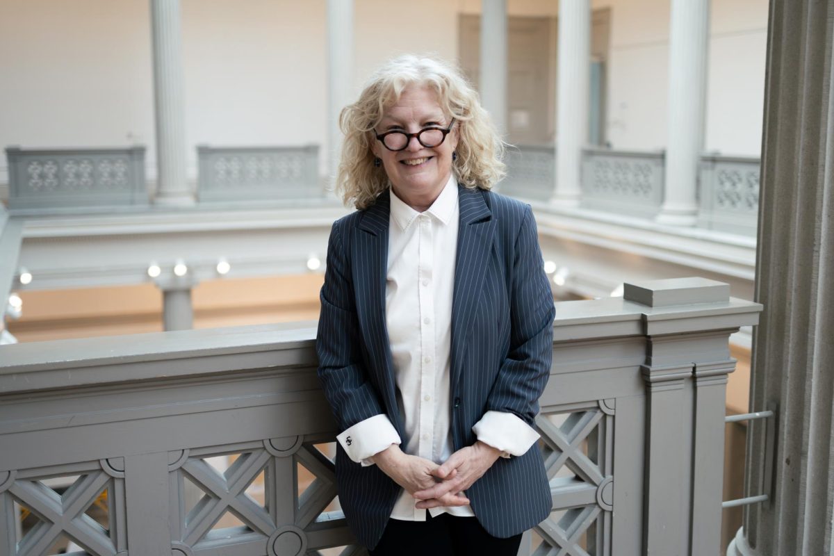 Director of the Corcoran School of the Arts & Design and Professor of Music Lauren Onkey poses for a portrait.