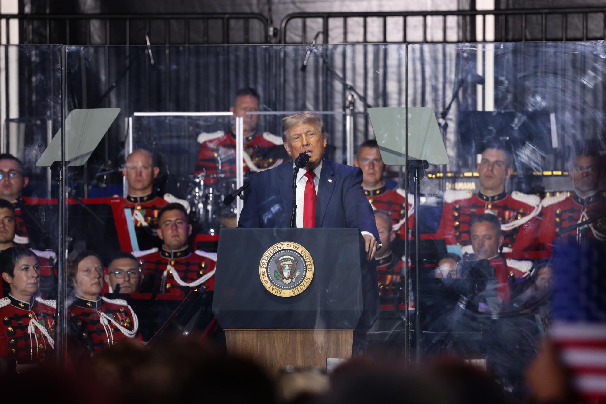 Trump headlines Great American State Fair kickoff rally on National Mall
